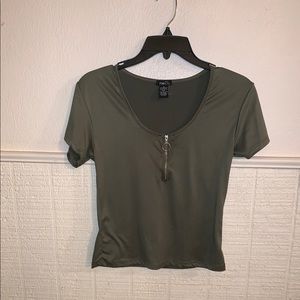 Zip Super Soft Tee